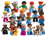 Городские жители LEGO Duplo 45010 - Файв - оснащение школ и детских садов