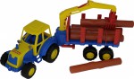 Мастер трактор с полуприцепом-лесовозом - Файв - оснащение школ и детских садов