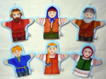 Набор кукол-перчаток. Русская семья - Файв - оснащение школ и детских садов