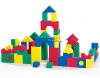 Блоки геометрические мягкие. Набор для класса - Файв - оснащение школ и детских садов