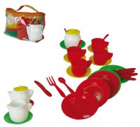 Набор детской посуды. Чайный (33 предм.) - Файв - оснащение школ и детских садов