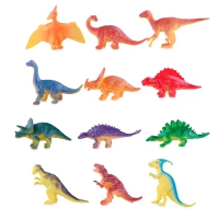 Набор фигурок. Динозавры (12 шт., 4-6 см) - Файв - оснащение школ и детских садов
