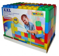 Конструктор строительный XXL, 45 элементов - Файв - оснащение школ и детских садов