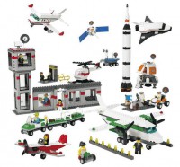 Космос и аэропорт LEGO 9335 - Файв - оснащение школ и детских садов