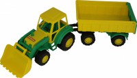 Мастер трактор с прицепом №1 и ковшом - Файв - оснащение школ и детских садов