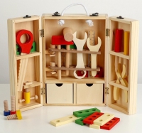 Набор деревянных инструментов в ящике - Файв - оснащение школ и детских садов