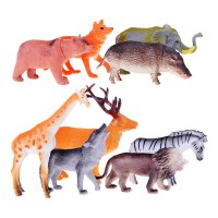 Набор фигурок. Дикие и лесные животные (9 шт., 10 см) - Файв - оснащение школ и детских садов