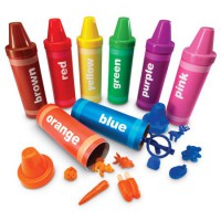 Набор для сортировки Радужные карандаши (56 элементов) - Файв - оснащение школ и детских садов
