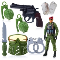Военный набор с фигуркой солдата - Файв - оснащение школ и детских садов