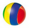 Мяч резиновый 100 мм (с полосками) - Файв - оснащение школ и детских садов