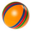 Мяч резиновый 200 мм (с кругами) - Файв - оснащение школ и детских садов