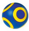 Мяч резиновый 125 мм (с кругами) - Файв - оснащение школ и детских садов
