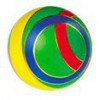 Мяч резиновый 100 мм (с кругами) - Файв - оснащение школ и детских садов