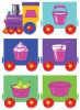 Игровой материал по логике. 3-6 лет. Умный паровозик. Цвет и форма - Файв - оснащение школ и детских садов