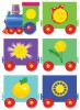 Игровой материал по логике. 3-6 лет. Умный паровозик. Цвет и форма - Файв - оснащение школ и детских садов