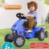 Автомобиль-каталка. Трактор с педалями и полуприцепом - Файв - оснащение школ и детских садов