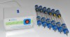 Лабораторный набор спектральных трубок (6 шт.) с источником питания - Файв - оснащение школ и детских садов