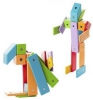 Конструктор магнитный деревянный. Магблок (25 деталей) - Файв - оснащение школ и детских садов