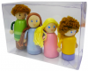 Набор пальчиковых кукол. Семья - Файв - оснащение школ и детских садов
