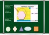 Комплект. Единицы площади (1 табл., 50х70 см, 6 геометрических фигур) - Файв - оснащение школ и детских садов