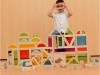Набор. Радужные блоки с зеркалами (58 шт.) - Файв - оснащение школ и детских садов