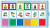 Развивающий тренажер. Разноцветные окошки 5-7 лет. Базовый комплект - Файв - оснащение школ и детских садов