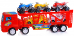 Автовоз с комплектом машинок и квадроциклов - Файв - оснащение школ и детских садов