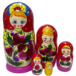 Матрешка 5 в 1 расписная - Файв - оснащение школ и детских садов