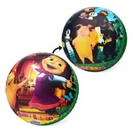 Мяч резиновый надувной 23 см полноцвет (в сетке) - Файв - оснащение школ и детских садов