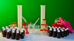 Набор для приготовления и хранения реактивов для ГИА по химии - Файв - оснащение школ и детских садов