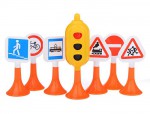 Набор Дорожные знаки №1 (светофор, 6 знаков) - Файв - оснащение школ и детских садов