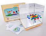 Игровой набор Фребеля. Мозаика геометрическая 3D (серия Эксперимент) - Файв - оснащение школ и детских садов