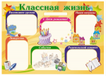 Плакат. Классная жизнь (формат А1) - Файв - оснащение школ и детских садов