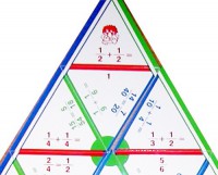 Математическая пирамида. Дроби - Файв - оснащение школ и детских садов