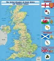 Стенд. United Kingdom of Great Britain - Файв - оснащение школ и детских садов
