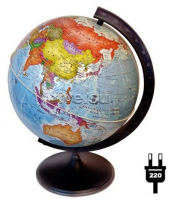 Глобус политический D-320 мм с подсветкой - Файв - оснащение школ и детских садов