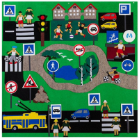 Игровой комплект. Правила дорожного движения для детей - Файв - оснащение школ и детских садов