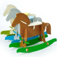Качалка Лошадь (окрашенная) - Файв - оснащение школ и детских садов