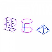 Конструктор геометрический 3D (расширенный) - Файв - оснащение школ и детских садов