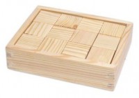 Кубики деревянные 20 штук - Файв - оснащение школ и детских садов