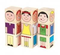 Кубики Смешные человечки - Файв - оснащение школ и детских садов