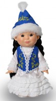 Кукла Веснушка в казахском костюме девочка - Файв - оснащение школ и детских садов