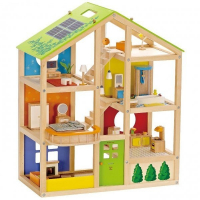 Кукольный домик с мебелью - Файв - оснащение школ и детских садов