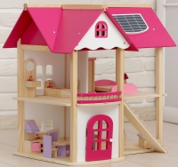 Домик для кукол (с мебелью) - Файв - оснащение школ и детских садов