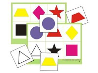 Игра-лото по математике. 4-6 лет. Цветные геометрические фигуры - Файв - оснащение школ и детских садов