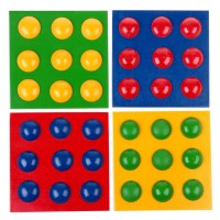 Мозаика цветная 4 поля - Файв - оснащение школ и детских садов