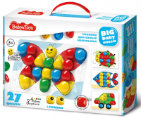 Мозаика Baby Toys для самых маленьких (40 мм, 27 деталей) - Файв - оснащение школ и детских садов