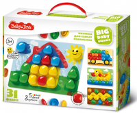 Мозаика Baby Toys для самых маленьких (40 мм, 31 деталей) - Файв - оснащение школ и детских садов