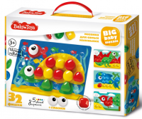 Мозаика Baby Toys для самых маленьких (40 мм, 32 детали) - Файв - оснащение школ и детских садов