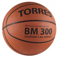 Мяч баскетбольный Torres BM300 (размер 3) - Файв - оснащение школ и детских садов
